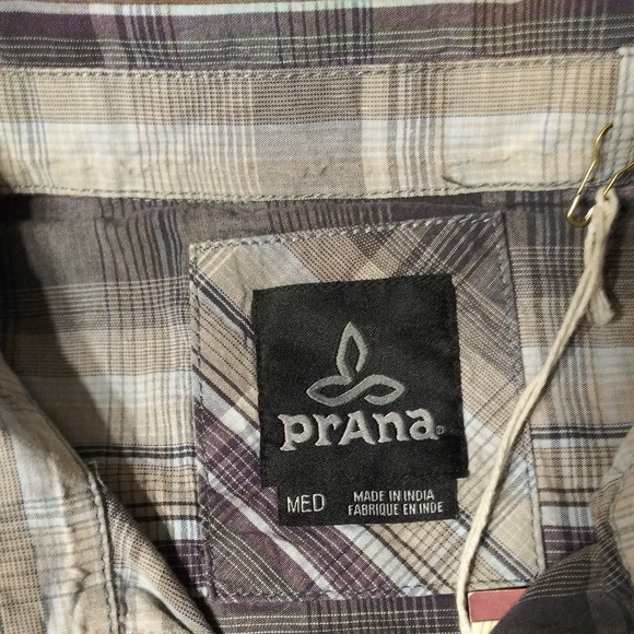 Prana Men's Button up Long sleeve shirt - Picture 6 of 6